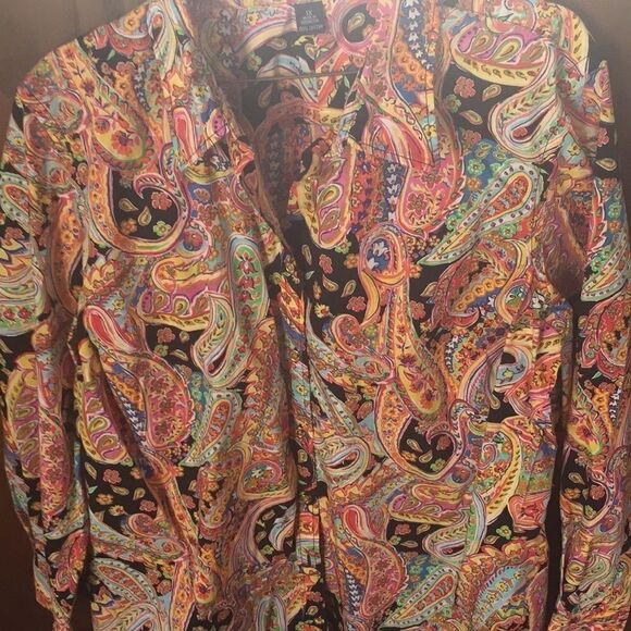 Chaps Ralph Lauren blouse sz 1X. - Picture 2 of 4